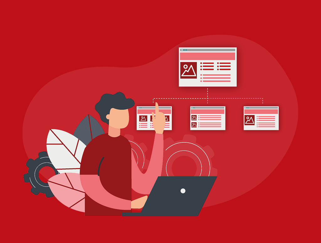 Man who analyses information and makes a plan